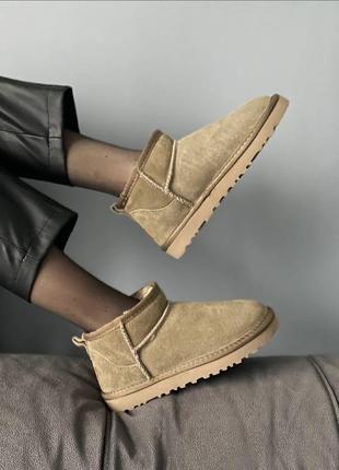 Уггі ugg Ugg Fuzz Sugar Cross Slide Women S Natural Black Casual