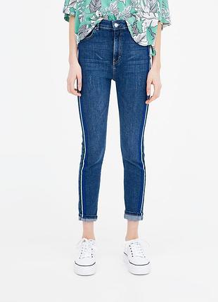 Джинсы плотные стрейч pull&bear оригинал р.42-xl