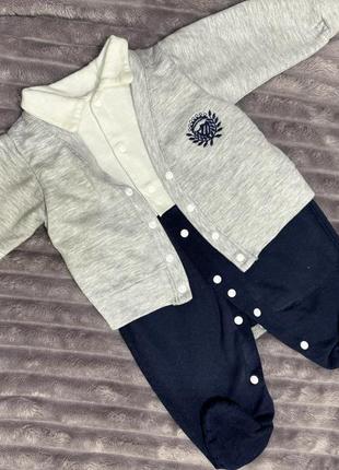 Ромпер чоловічок 62 розмір