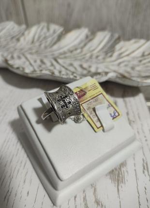 Каблучка срібна 6