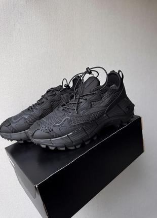 Кроссовки теплые reebok zig kinetika 2,5 gore-tex black-gray