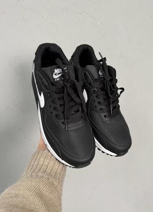 Мужские кроссовки nike air max 90 classic black3 фото
