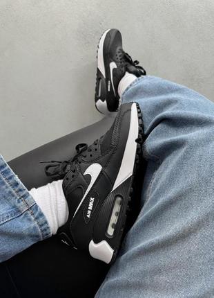 Мужские кроссовки nike air max 90 classic black2 фото