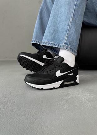 Мужские кроссовки nike air max 90 classic black8 фото