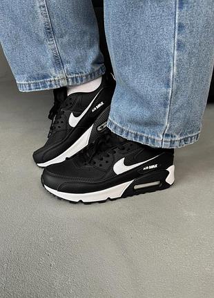 Мужские кроссовки nike air max 90 classic black10 фото