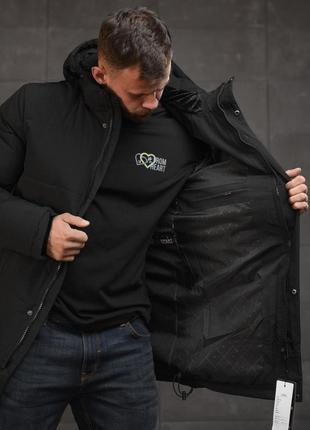 Теплая мужская куртка stone island3 фото
