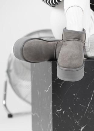 Ugg ultra mini platform grey 5