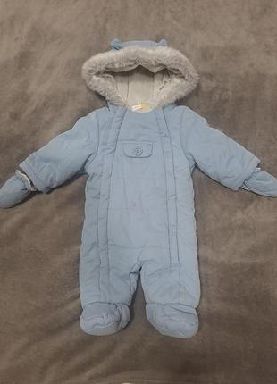 Зимовий комбінезон john lewis на малюка від 0 до 3 місяців, 56 - 62см зросту