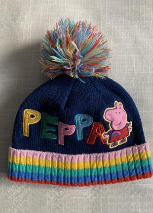 Шапка, шапочка свинка peppa george