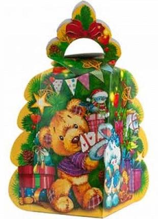 Коробка подарункова ялинка 500г