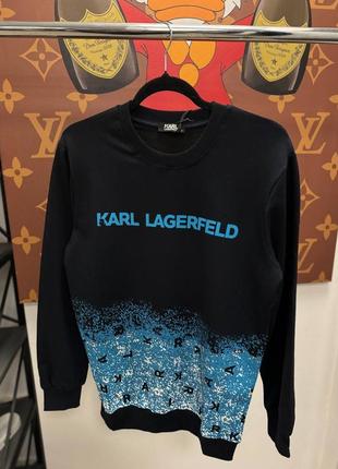 Свитшот в стиле karl lagerfeld