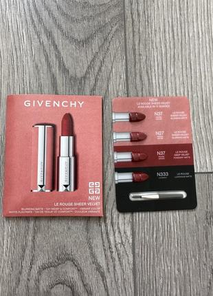 Палетка помад givenchy