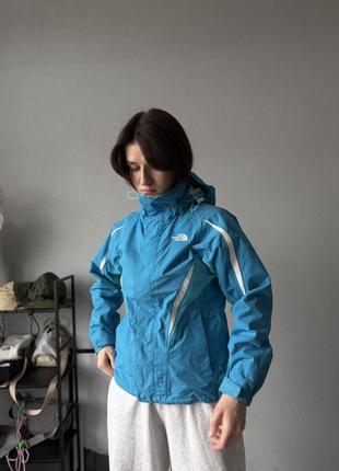 Куртка женская мембрана мембранная тн The The North Face Face черные tnf ветровка hyvent