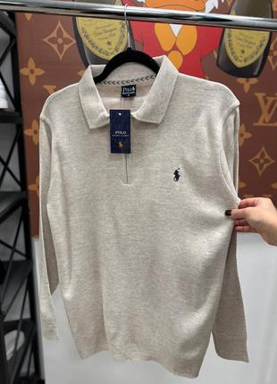 Лонгслив в стиле ralph lauren