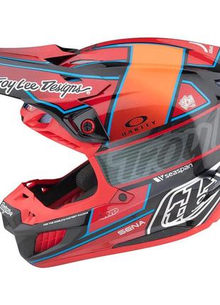 Мото шлем tld se5 carbon helmet [team red] lg