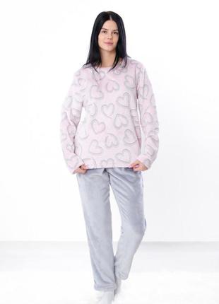 Пижама женская махровая