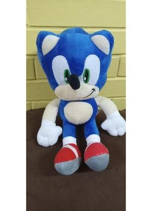 Мягкая плюшевая игрушка с мультика  ежик соник дисней, disney sonic плюшевая игрушка с мультика 30 см