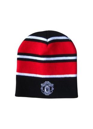 Теплая шапка manchester united манчестер юнайтед