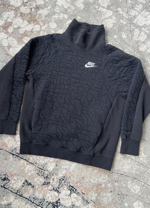 Мужской гольф nike, мужская теплая водолазка, черная кофта nike