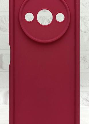 Чехол shock case для redmi a3 бампер силиконовый бордовый