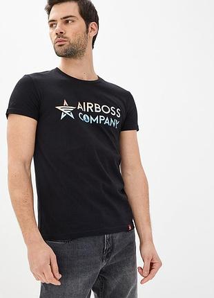 Футболка airboss mars logo чорна, 2xl