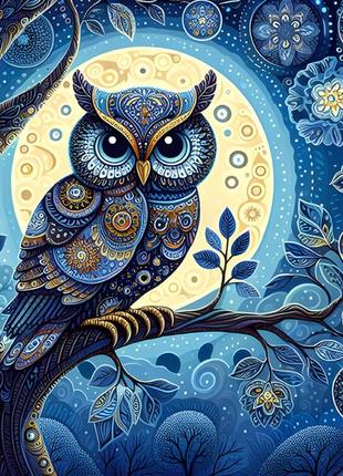 Алмазна вишивка. картина на підрамнику охоронець снів, 30х30см