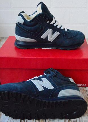 Зимние женские кроссовки Кроссовки new balance 574 светло серые с золотом winter fur Amarillo grey New Balance с серым цветом мех5 фото
