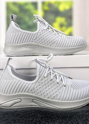 Кросівки жіночі текстильні сірі gipanis 4470