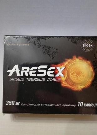 Aresex (аресекс) більше, твердіше, довше, 10 капс