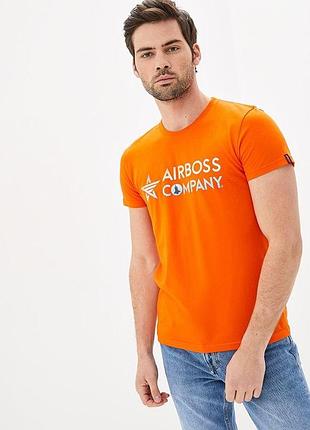 Футболка airboss mars logo помаранчова, 2xl