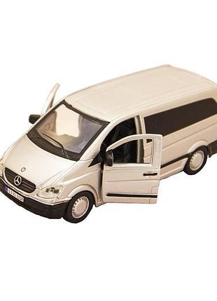Автомодель - mercedes-benz vito(асорті сріблястий, чорний1:32)