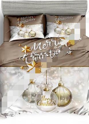 Постельное белье фланель 
новогодняя 🎅🤶🧑‍🎄