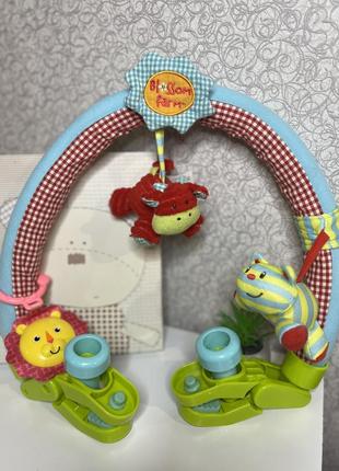 Дуга/растяжка elc на коляску, автокресло, столик для кормления.