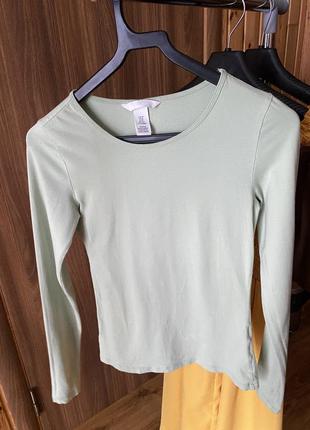 Лонгслив кофта базовая