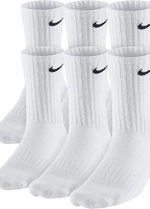 Тренувальні бавовняні шкарпетки✨ з амортизацією nike us 6-8 euro 38-42 оригінал