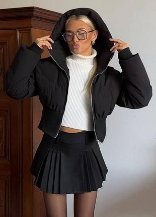 Жіноча стильна куртка 42-46