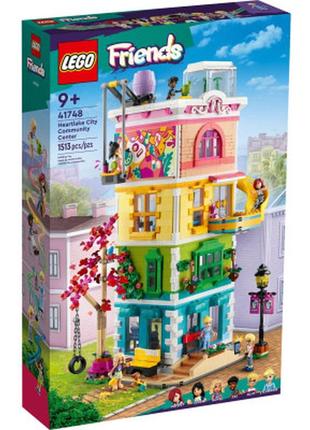 Конструктор lego friends хартлейк-сити. общественный центр 1513 деталей (41748) dd