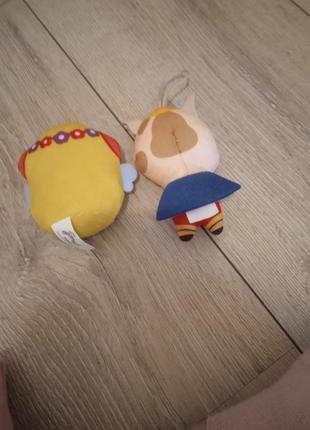 Невеличкі м'які іграшки на брелоки 5