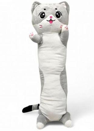 Кіт батон (70 см) сірий