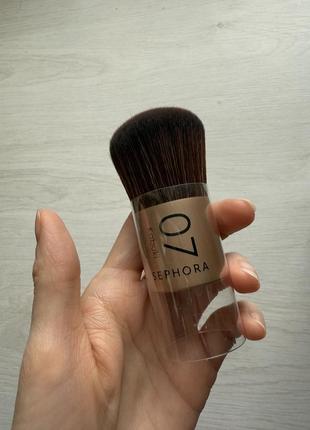 Кісточка для макіяжу кабукі kabuki sephora 07