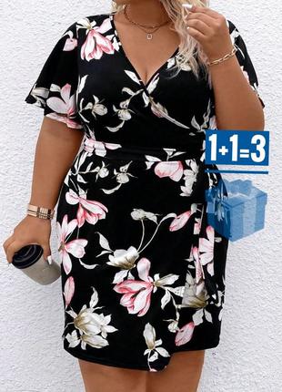 🥰 платье в цветочный принт shein xl