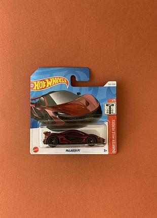 Машинка хот вілс макларен mclaren p1 hot wheels 2024