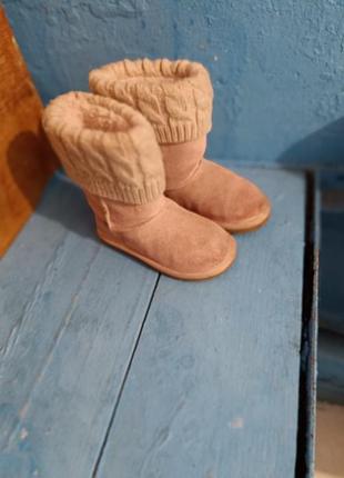 Угги для девочки сапоги зимняя обувь