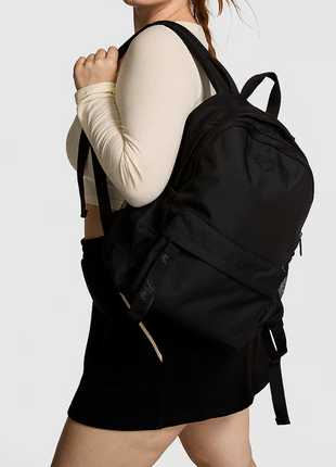 Стильний рюкзак victorias secret pink ivy classic canvas backpack black