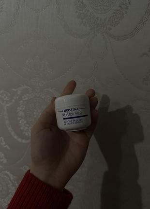 Постпилинговый тональный защитный крем "роз де мэр"