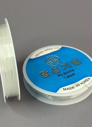 Резинка силиконовая, премиум усиленная-1мм/10м