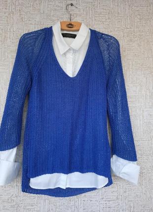 Продам вязаниї пуловер. оверсайз