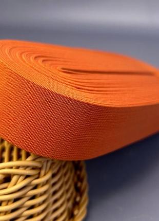 Резинка турецька щільна 3см, 10м - теракотова
