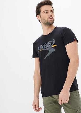 Футболка airboss metal eagle чорний, 2xl