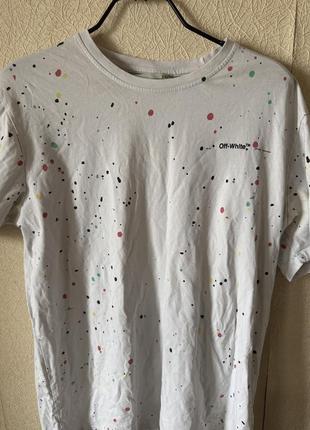Футболка off white xl